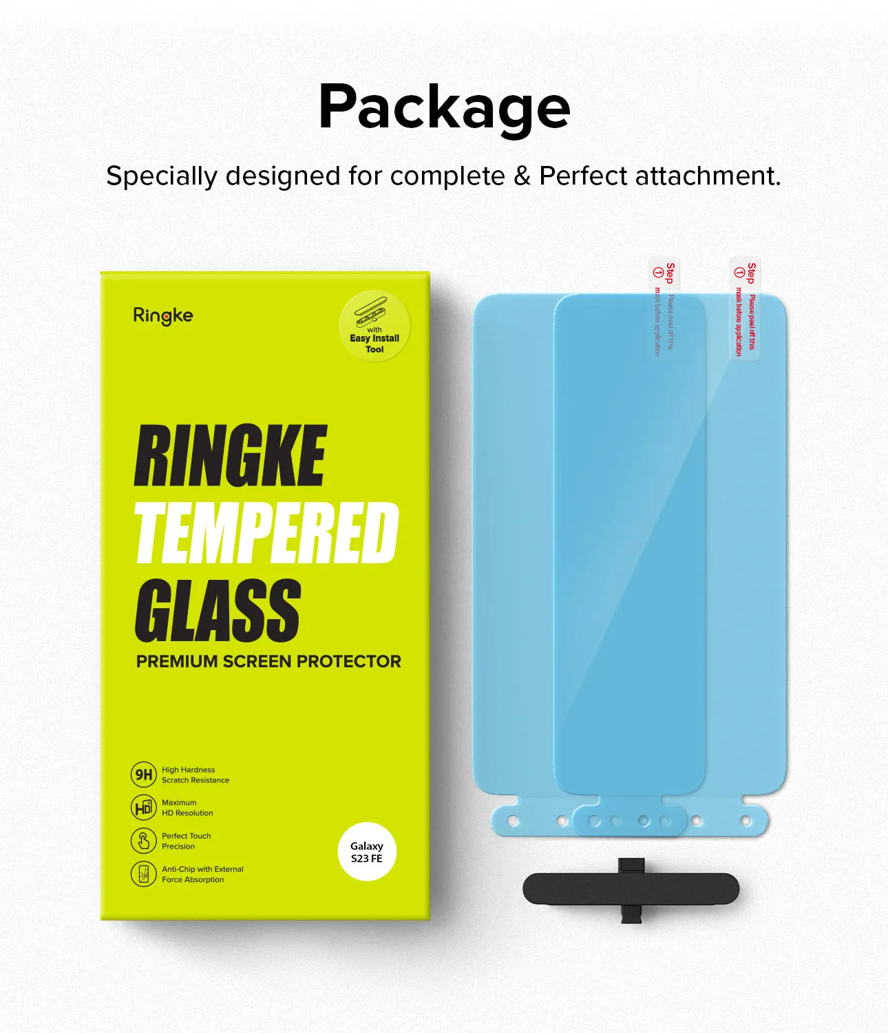 Insta-Worthy Galaxy S23 FE Screen Protector | Full Cover Glass  Last Few Pieces!