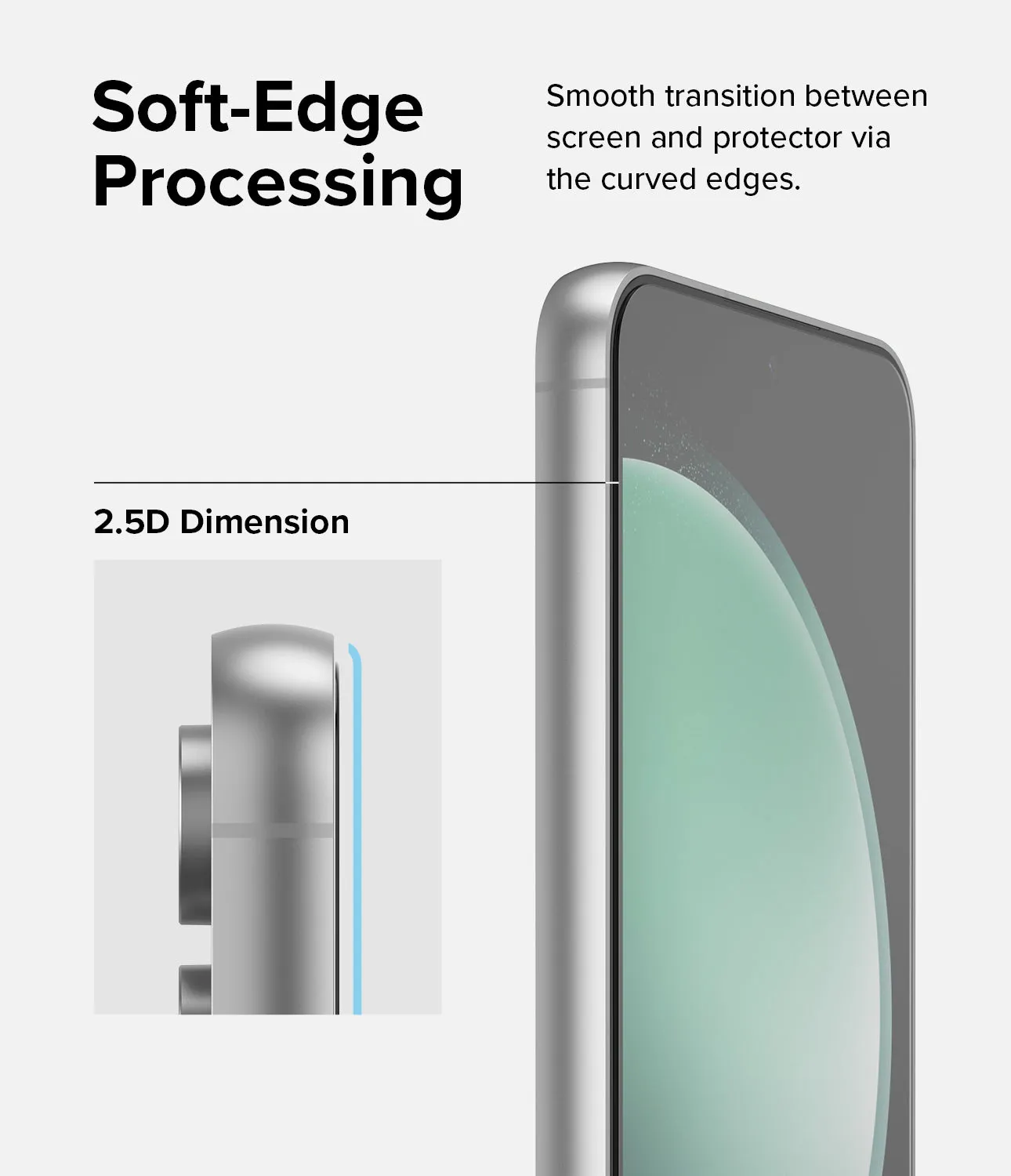 Insta-Worthy Galaxy S23 FE Screen Protector | Full Cover Glass  Last Few Pieces!