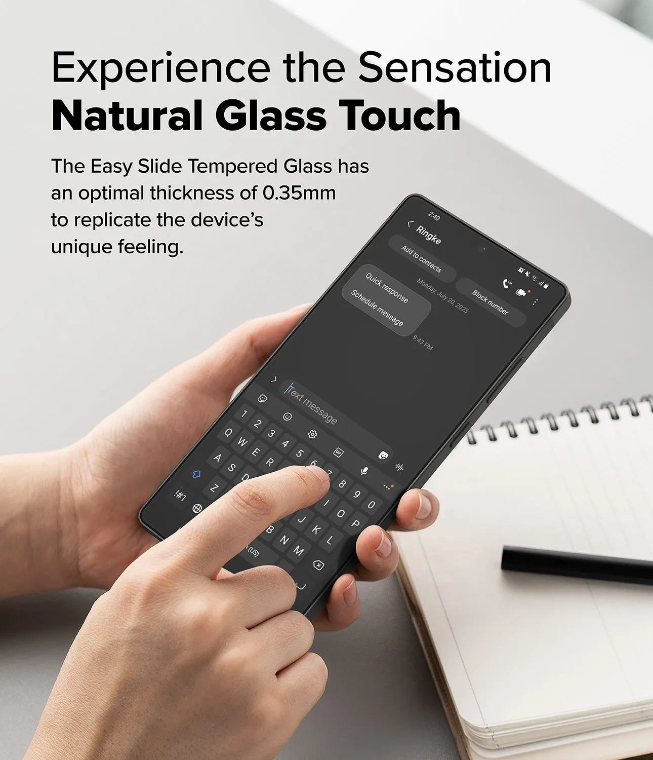 Insta-Worthy Galaxy S25 Ultra Screen Protector | Easy Slide Tempered Glass  Dont Miss Out!