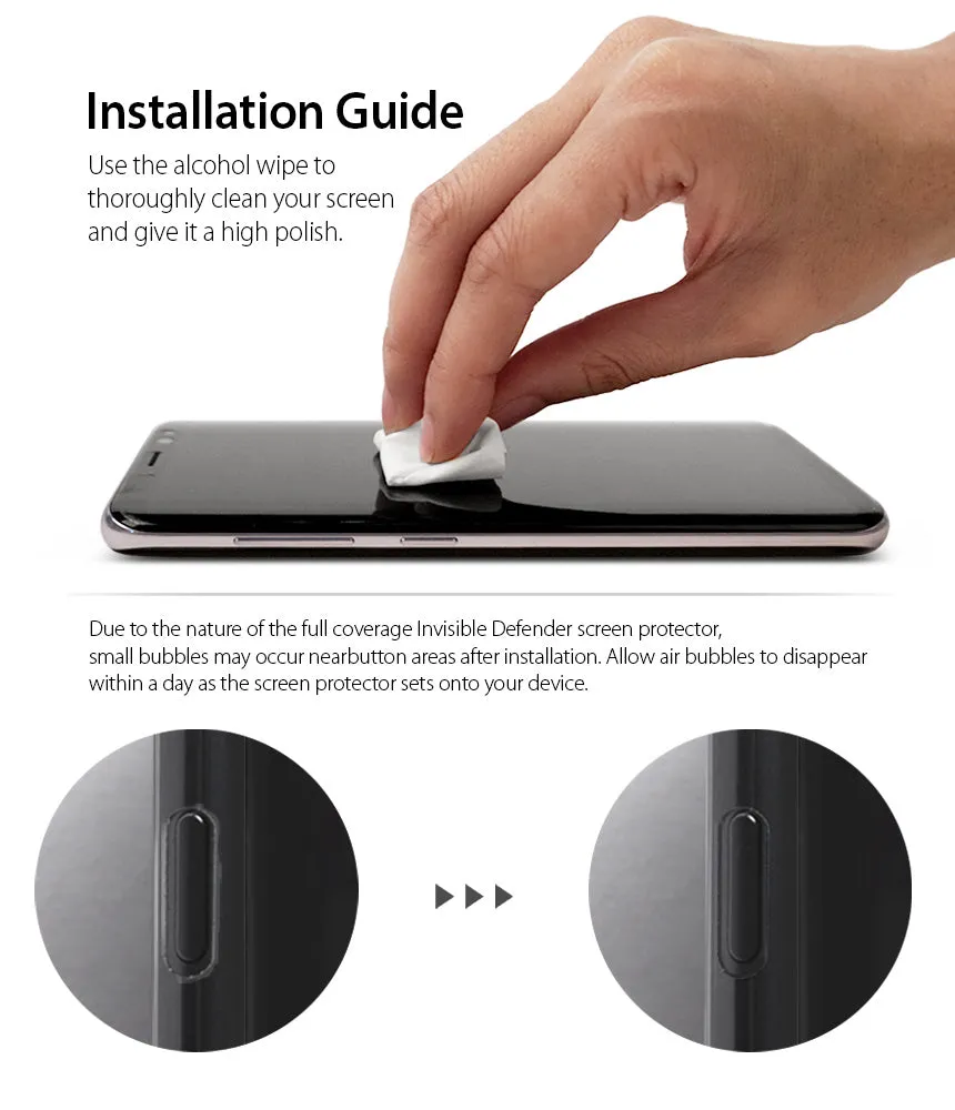 Insta-Worthy Galaxy S8 Screen Protector | Full Cover (2P)  Today Only!