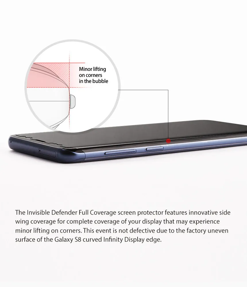 Insta-Worthy Galaxy S8 Screen Protector | Full Cover (2P)  Today Only!