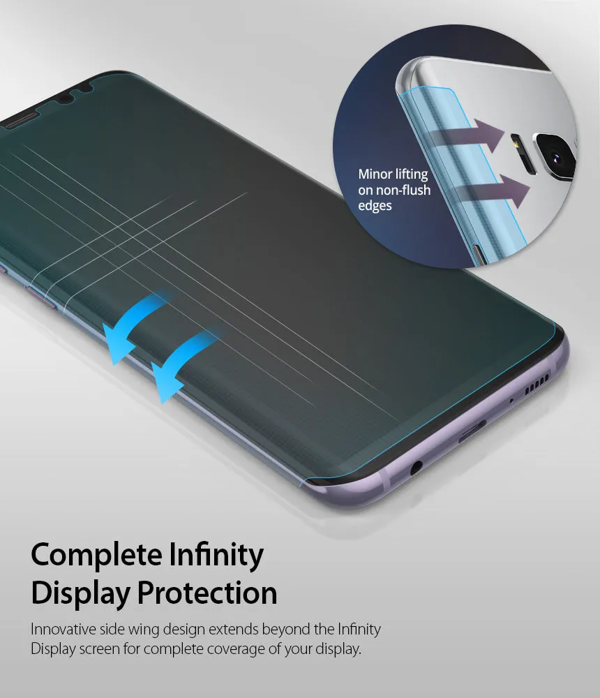 Insta-Worthy Galaxy S8 Screen Protector | Full Cover (2P)  Today Only!