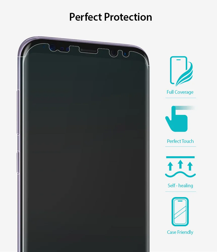 Insta-Worthy Galaxy S8 Screen Protector | Full Cover (2P)  Today Only!