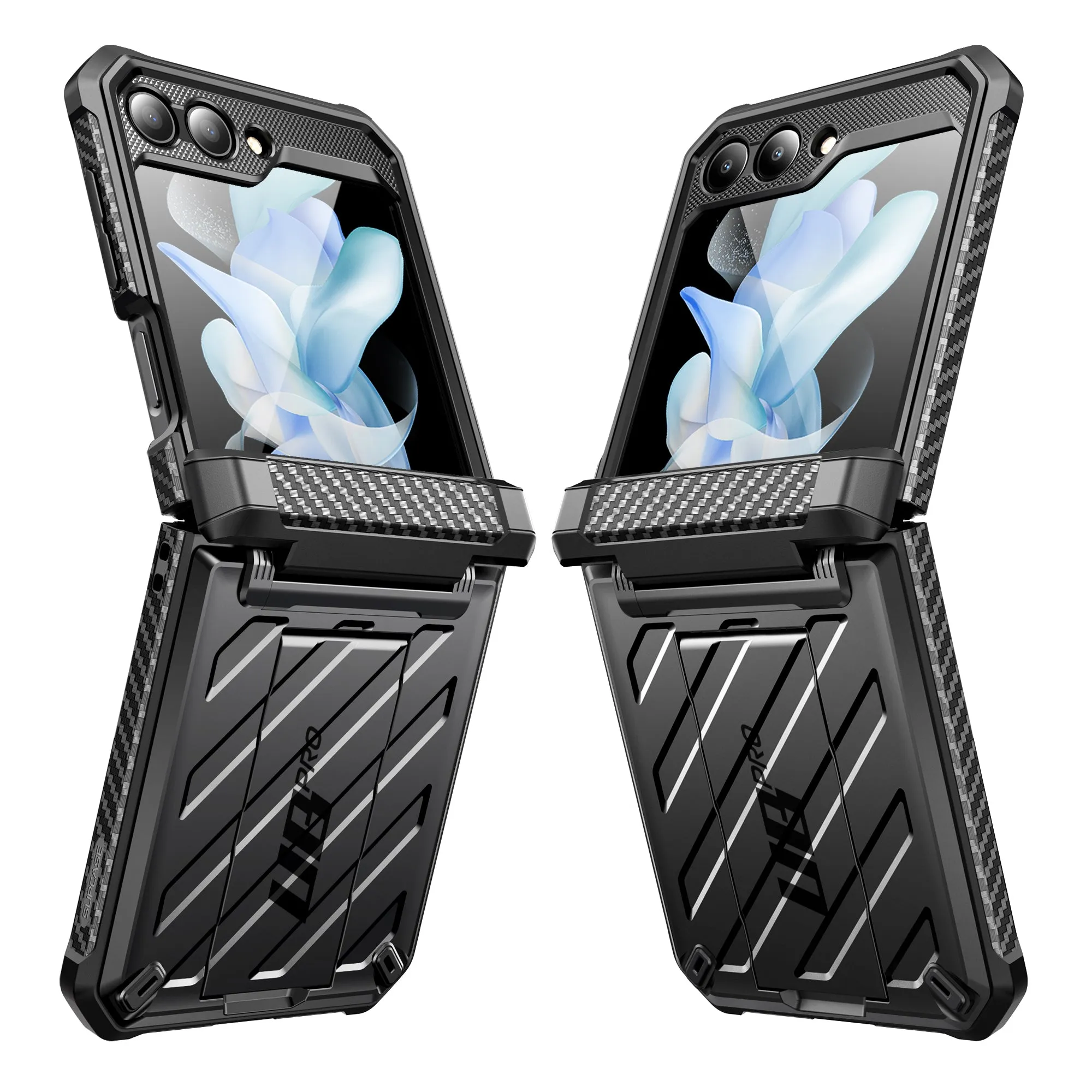 Insta-Worthy Galaxy Z Flip5 Unicorn Beetle PRO Rugged Case with Belt Clip-Black  Almost Gone!