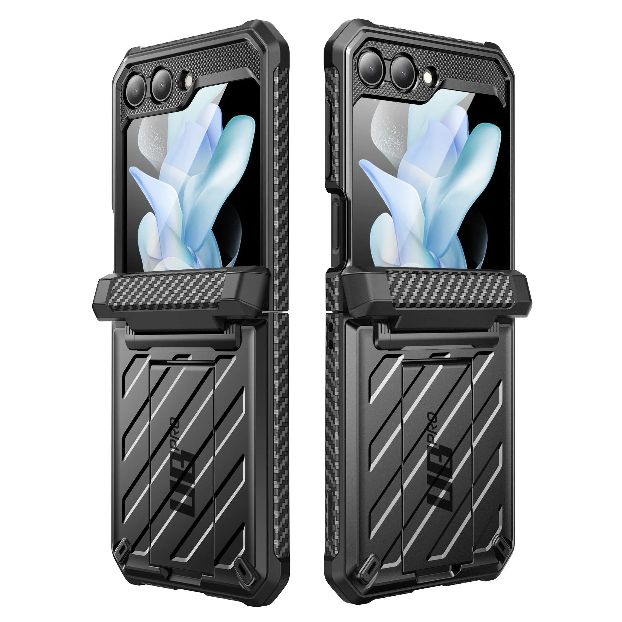 Insta-Worthy Galaxy Z Flip5 Unicorn Beetle PRO Rugged Case with Belt Clip-Black  Almost Gone!