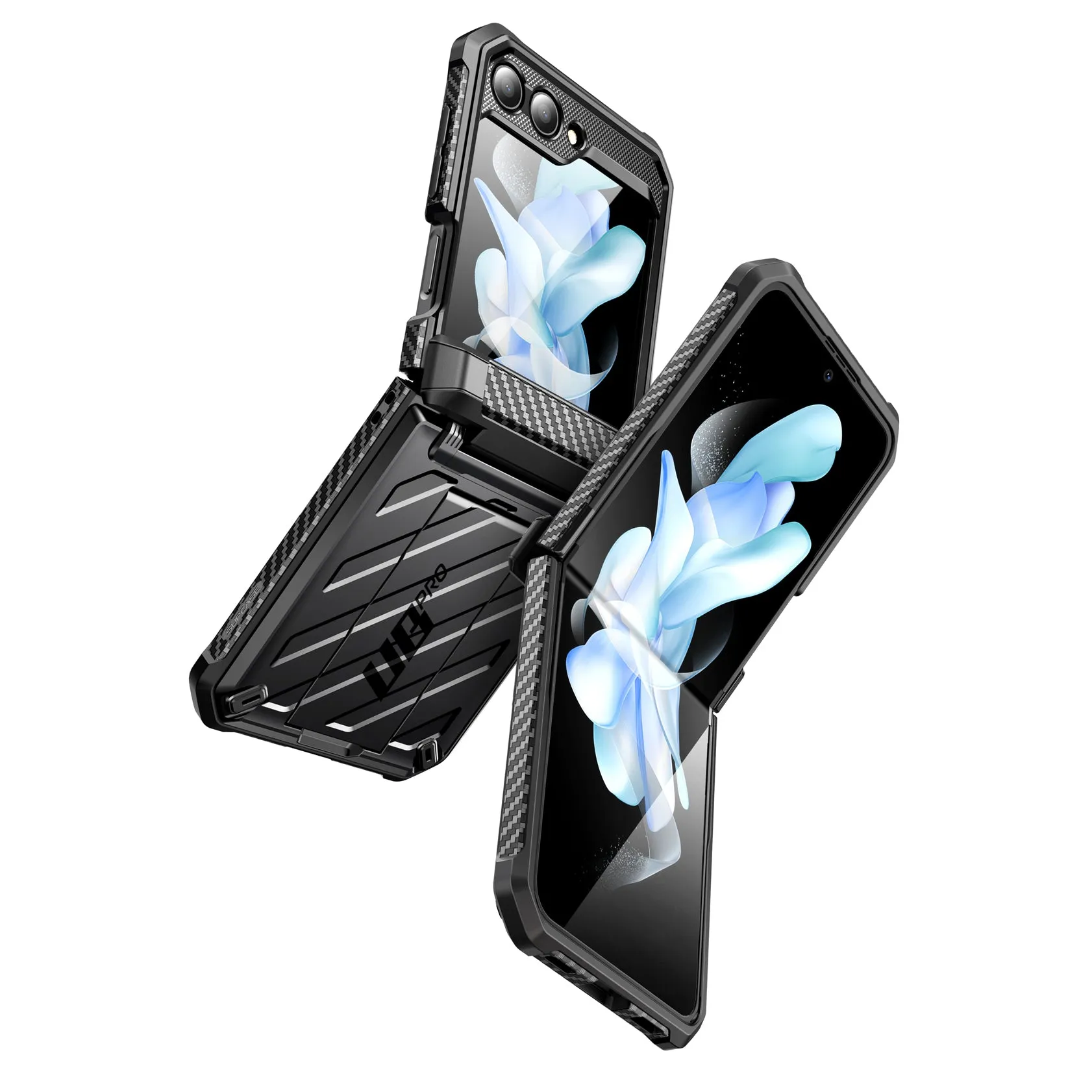 Insta-Worthy Galaxy Z Flip5 Unicorn Beetle PRO Rugged Case with Belt Clip-Black  Almost Gone!
