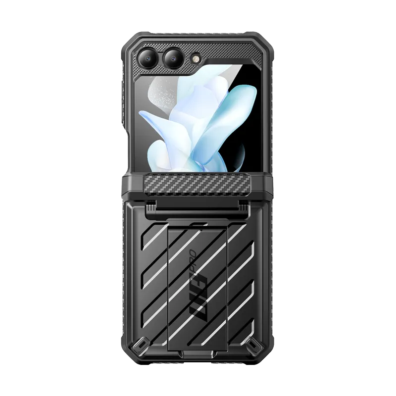 Insta-Worthy Galaxy Z Flip5 Unicorn Beetle PRO Rugged Case with Belt Clip-Black  Almost Gone!