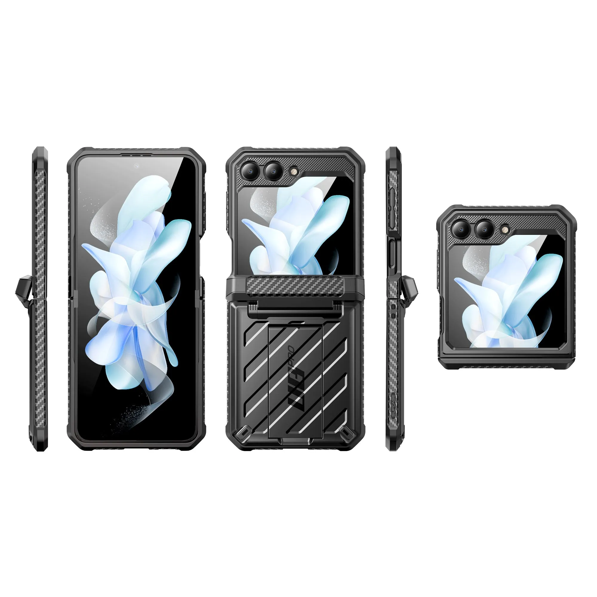 Insta-Worthy Galaxy Z Flip5 Unicorn Beetle PRO Rugged Case with Belt Clip-Black  Almost Gone!