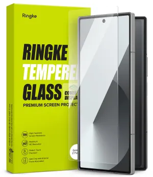 Insta-Worthy Galaxy Z Fold 6 Screen Protector | Cover Display Glass (2 Pack)  Stylish & Comfortable