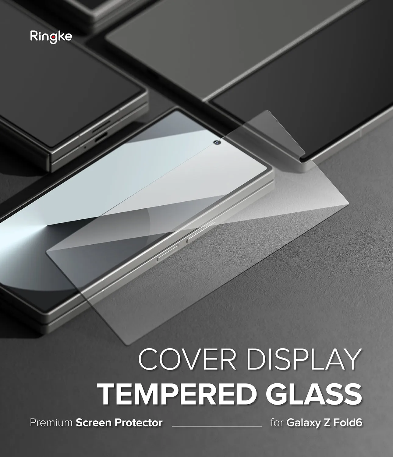 Insta-Worthy Galaxy Z Fold 6 Screen Protector | Cover Display Glass (2 Pack)  Stylish & Comfortable