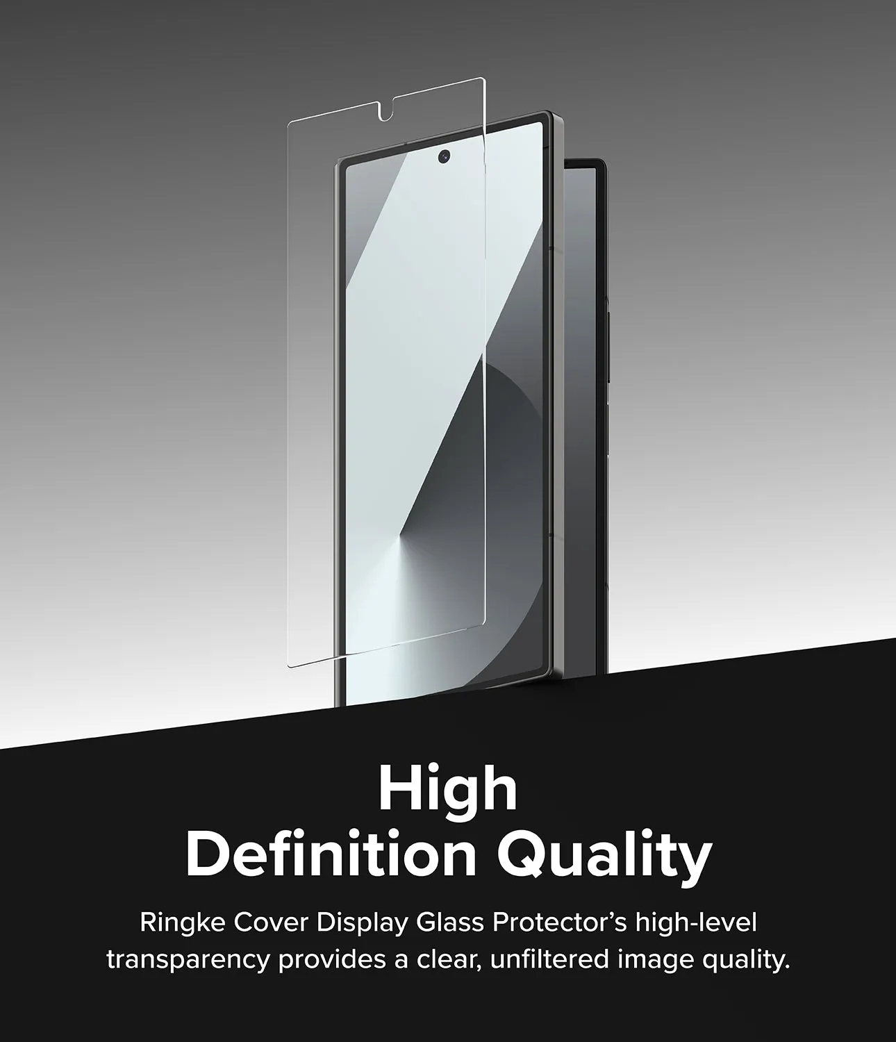 Insta-Worthy Galaxy Z Fold 6 Screen Protector | Cover Display Glass (2 Pack)  Stylish & Comfortable