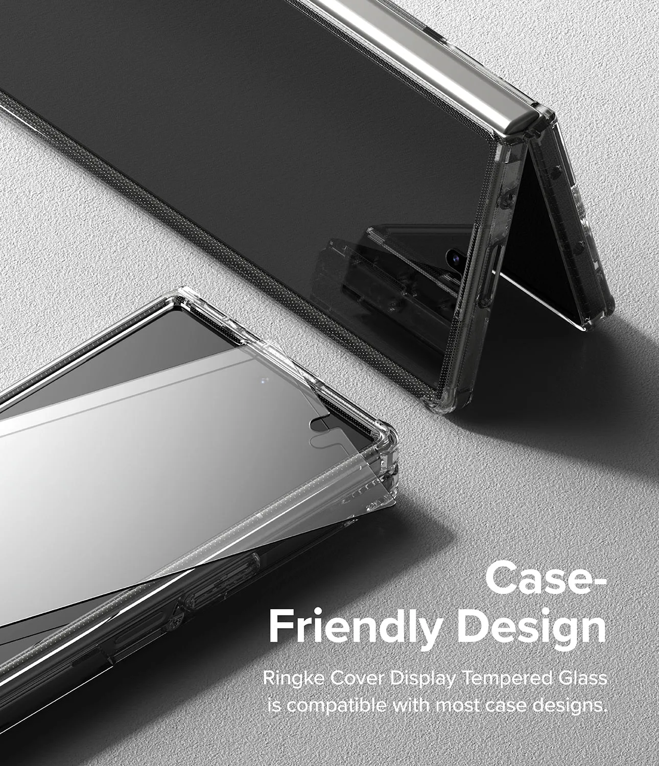 Insta-Worthy Galaxy Z Fold 6 Screen Protector | Cover Display Glass (2 Pack)  Stylish & Comfortable