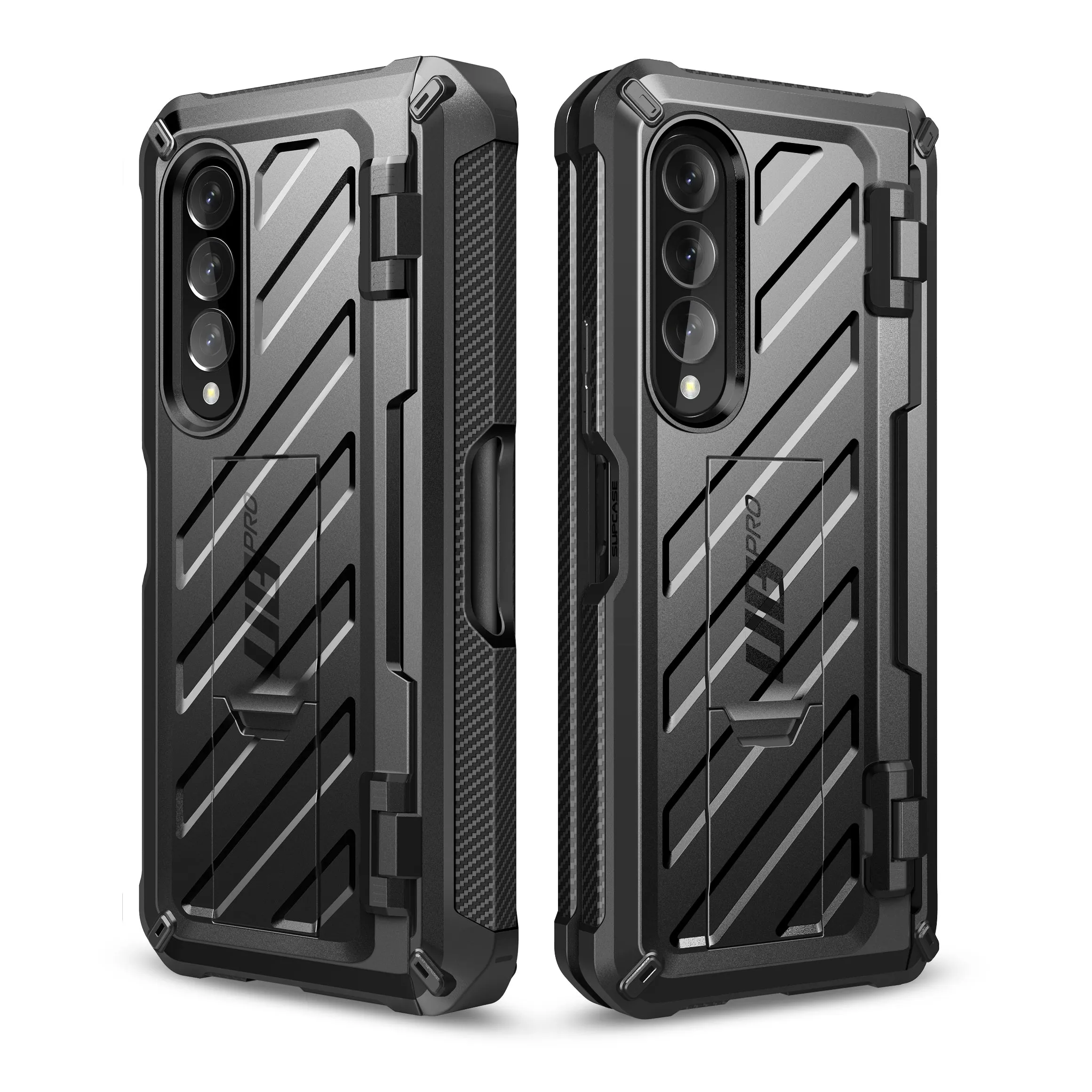 Insta-Worthy Galaxy Z Fold4 Unicorn Beetle PRO Rugged Case with S-Pen Holder-Black  Limited Stock!