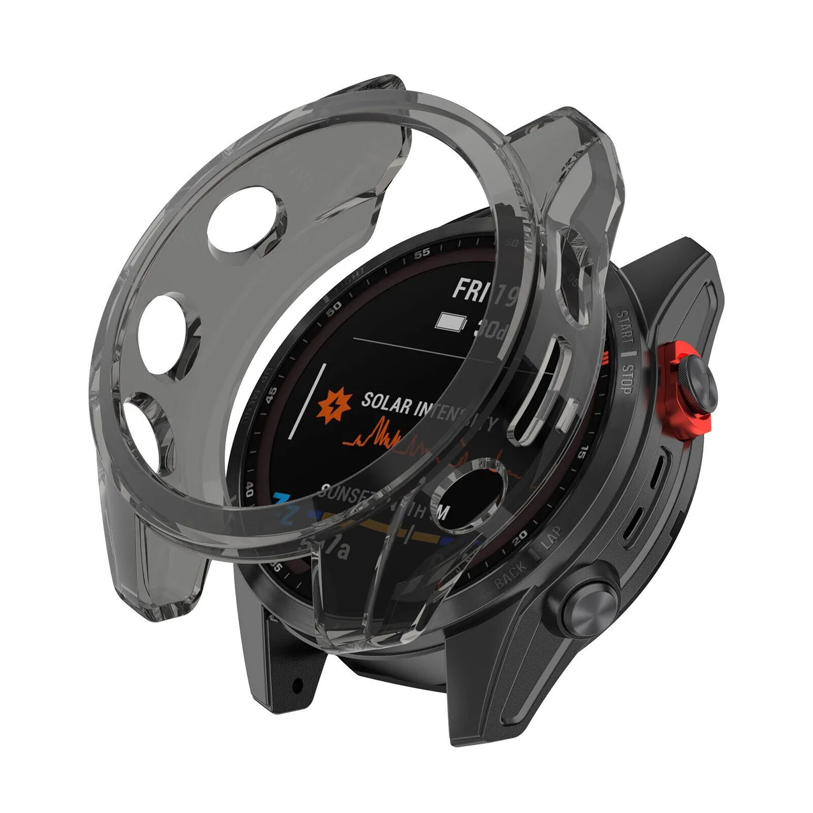 Insta-Worthy Garmin Fenix 7 (Solar) TPU Case (Black)  Going Fast!