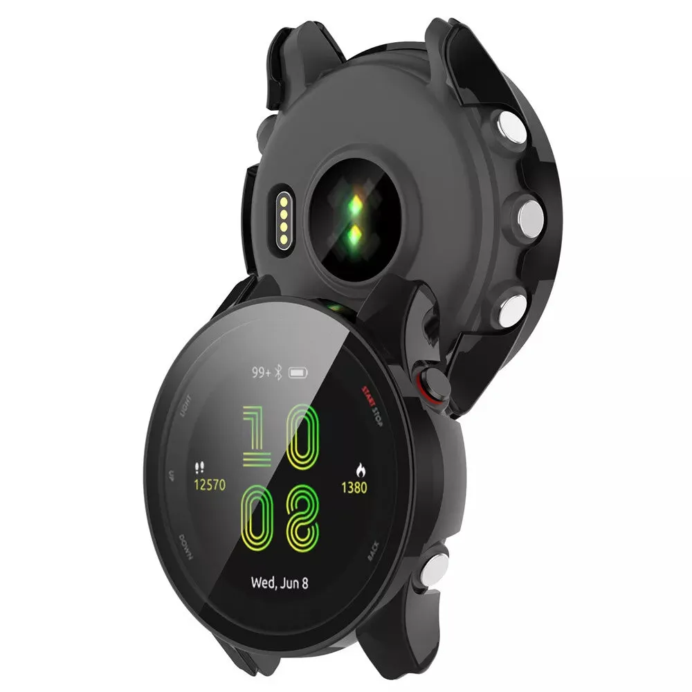 Insta-Worthy Garmin Forerunner 255 Hard Case with Glass (Black)  Dont Miss Out!