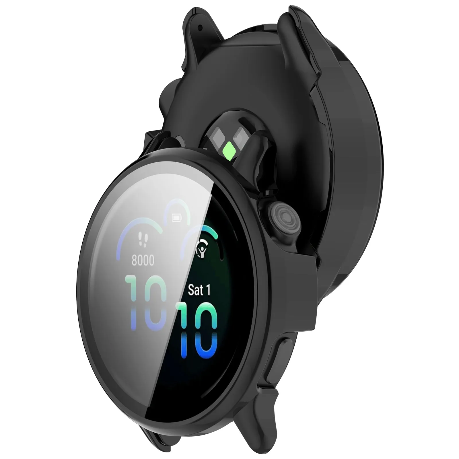 Insta-Worthy Garmin Vivoactive 6 Hard Case with Glass (Black)  Limited Availability!