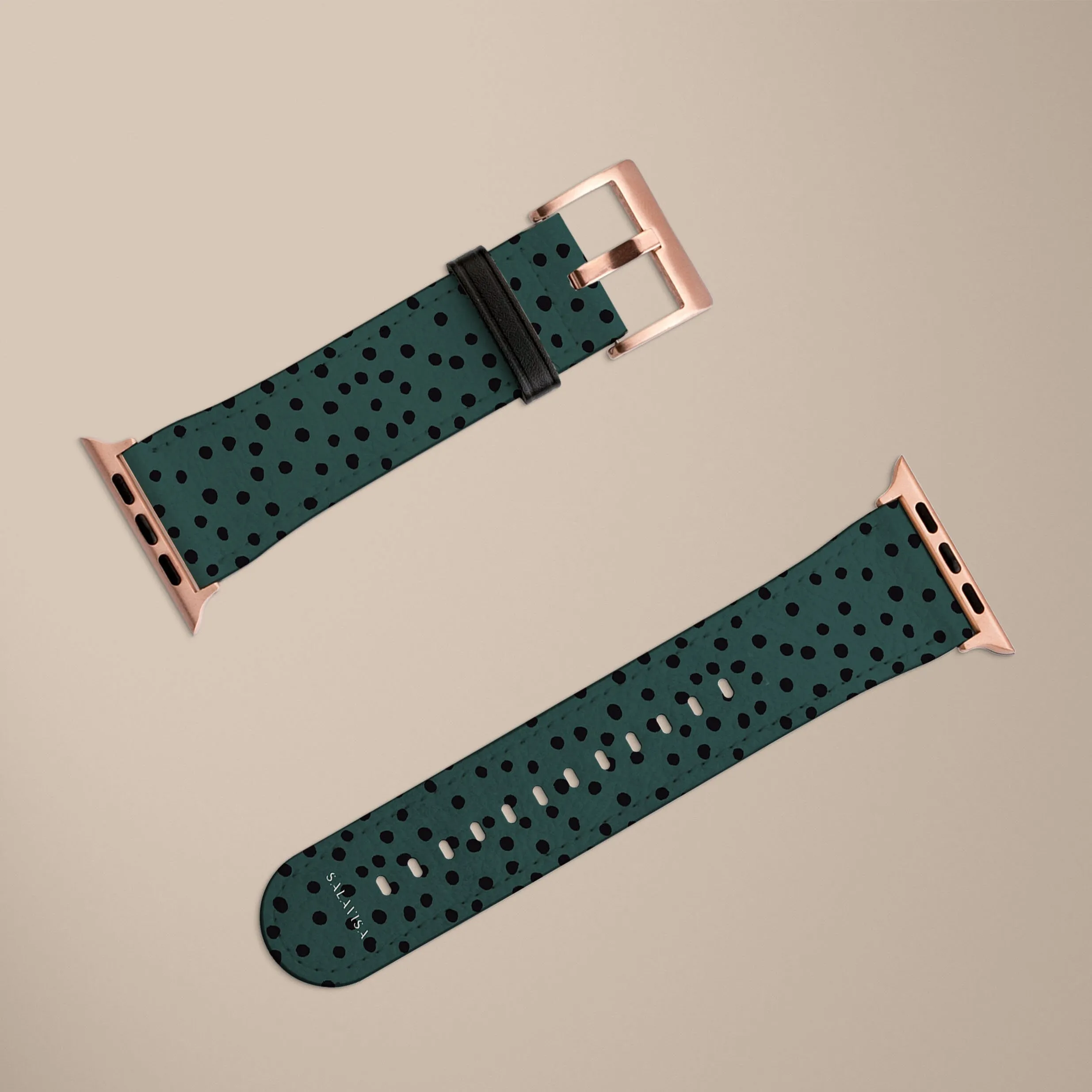 Insta-Worthy Green Polka Dots Watch Strap  Today Only!
