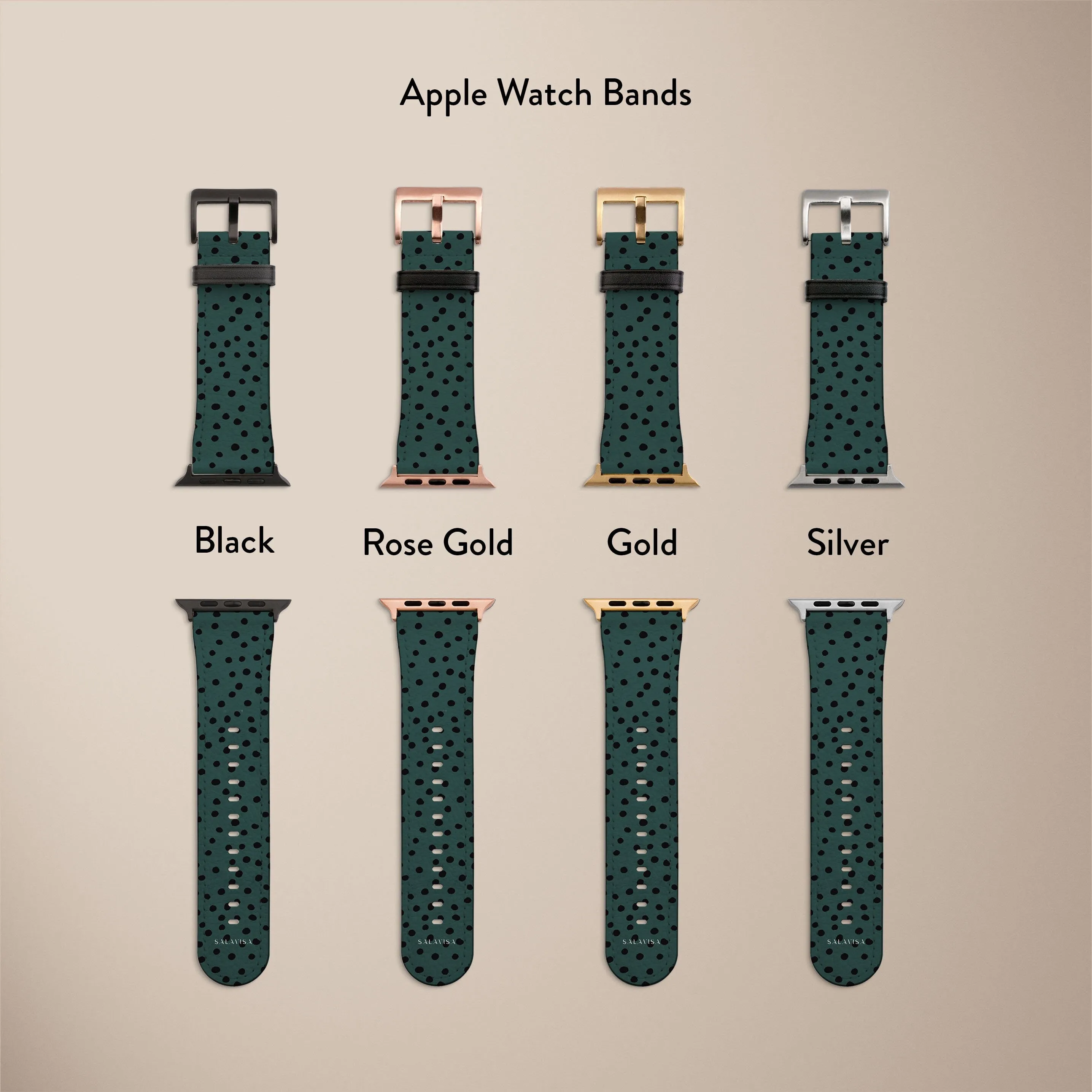 Insta-Worthy Green Polka Dots Watch Strap  Today Only!