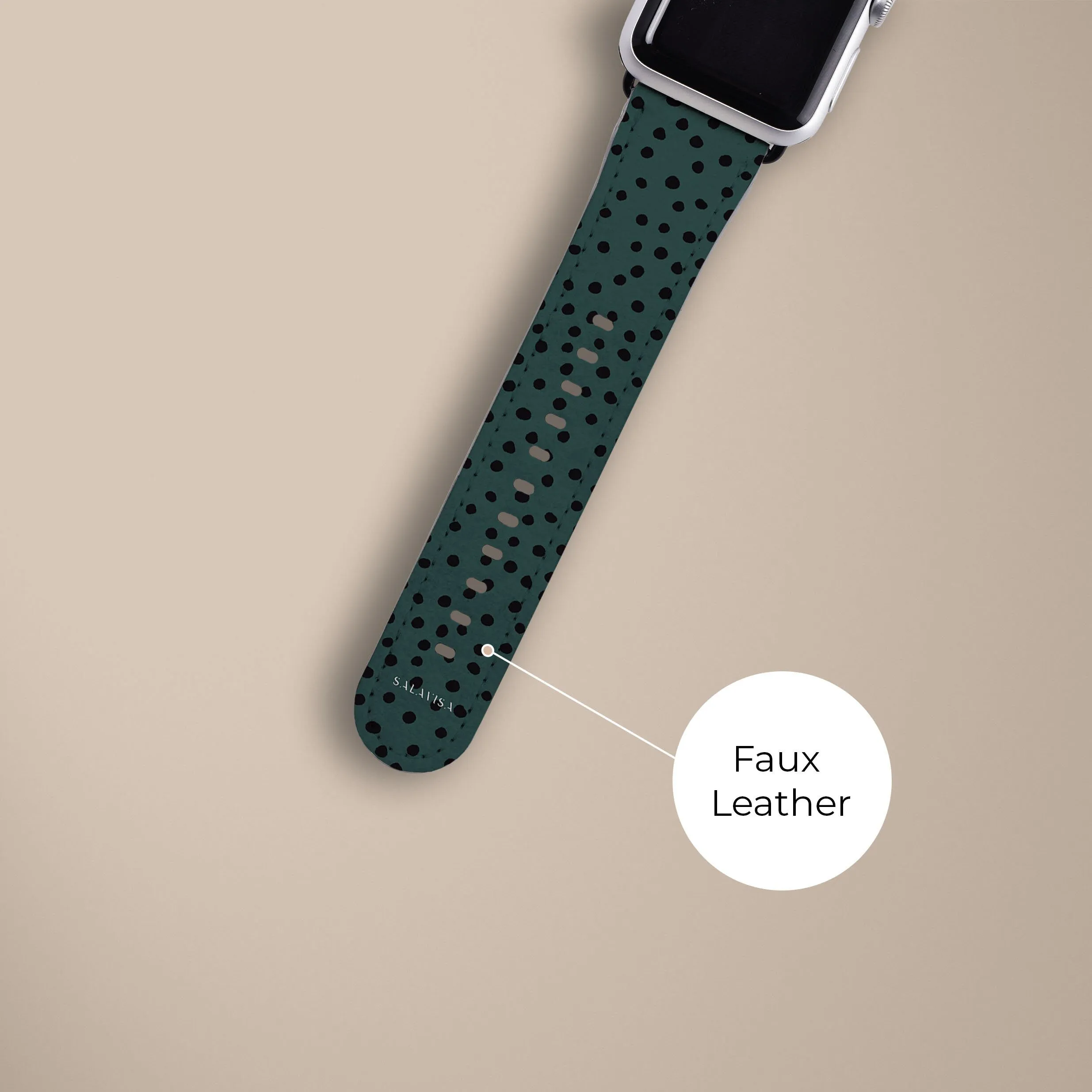 Insta-Worthy Green Polka Dots Watch Strap  Today Only!