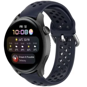 Insta-Worthy Huawei Watch 3 (Pro) Breathable Strap (Dark Blue)  Stylish & Comfortable