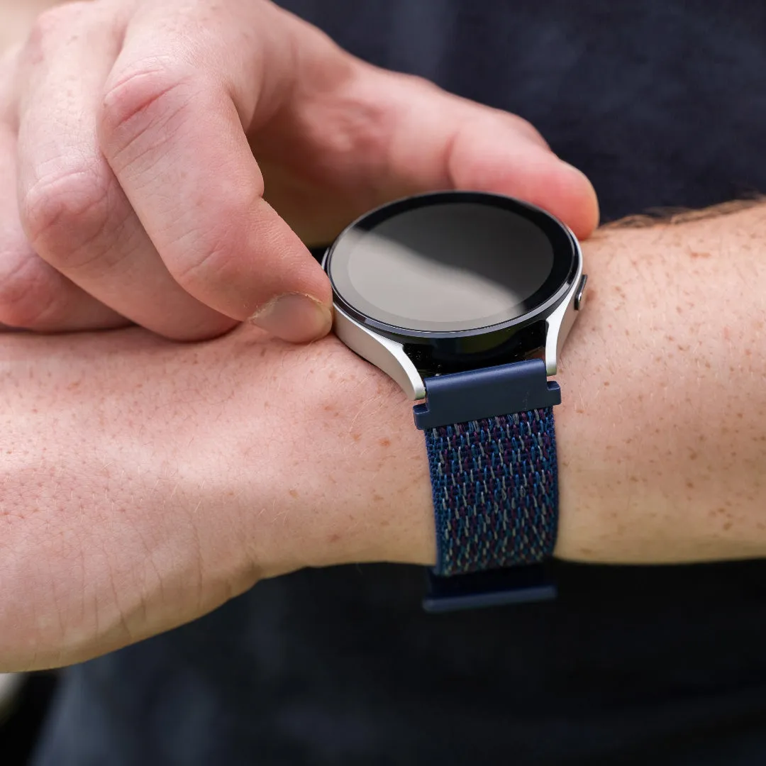 Insta-Worthy Huawei Watch 3 (Pro) Nylon Strap (Purple-Blue)  Going Fast!