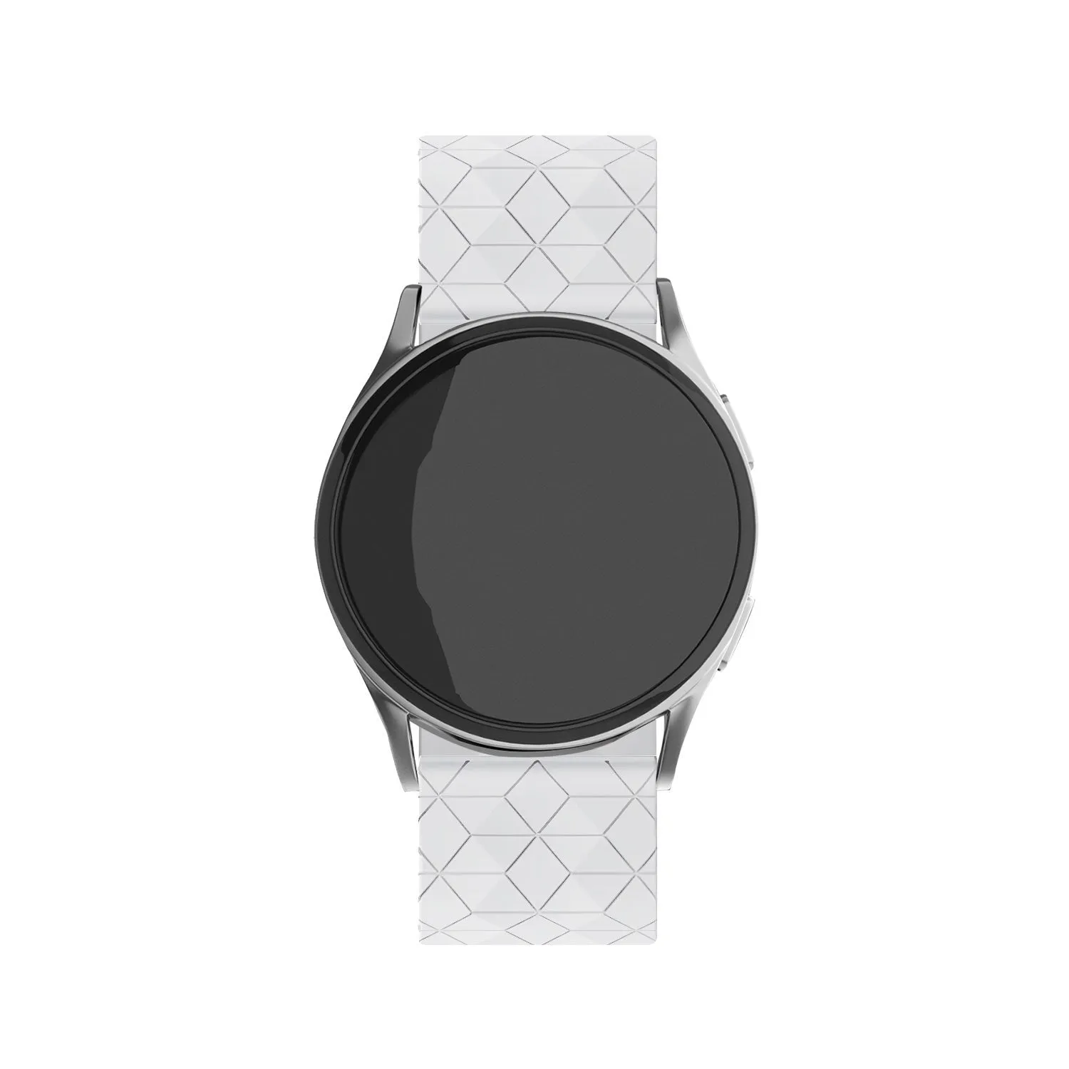 Insta-Worthy Huawei Watch 3 (Pro) Silicone Strap Hexagons (White)  Almost Sold Out!
