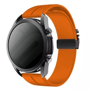 Insta-Worthy Huawei Watch 3 (Pro) Silicone Strap with P-Buckle (Orange)  Going Fast!