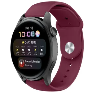 Insta-Worthy Huawei Watch 3 (Pro) Sport Strap (Burgundy)  Last Few Pieces!