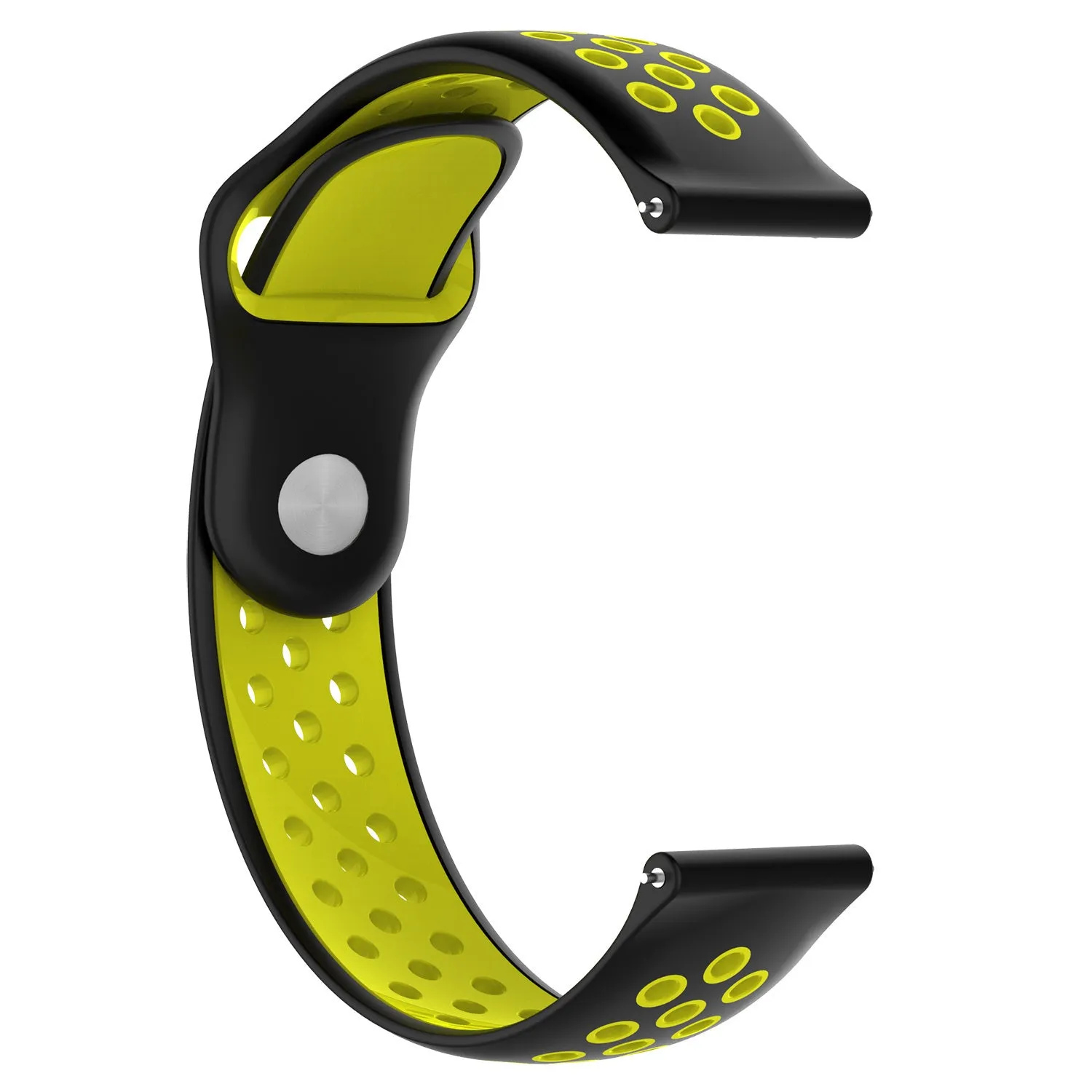 Insta-Worthy Huawei Watch 5 - 42mm Sport Strap (Black/Yellow)  Ends Soon!