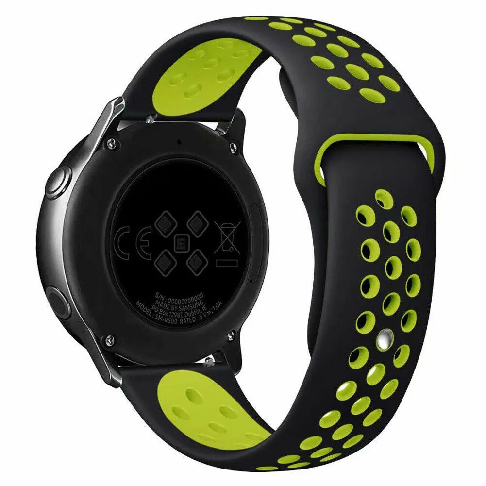 Insta-Worthy Huawei Watch 5 - 42mm Sport Strap (Black/Yellow)  Ends Soon!