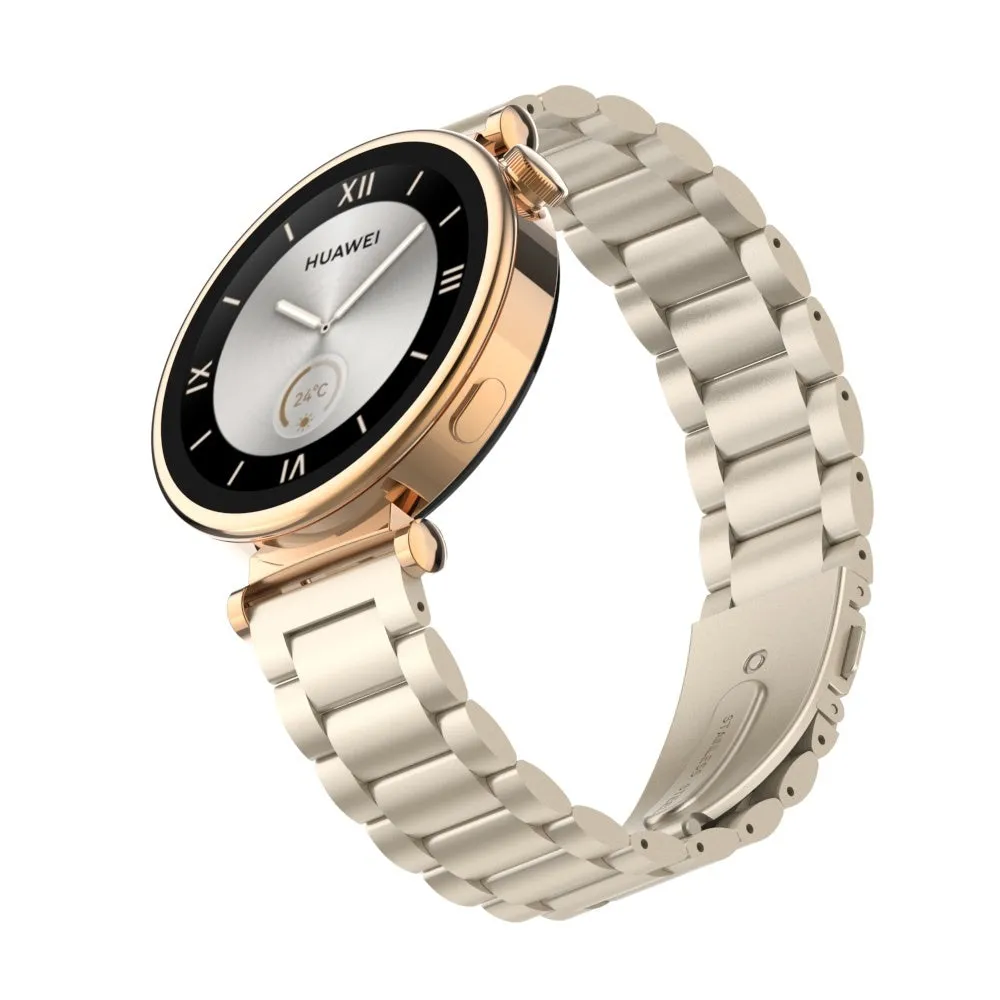Insta-Worthy Huawei Watch 5 - 42mm Steel Strap (Starlight)  Dont Miss Out!