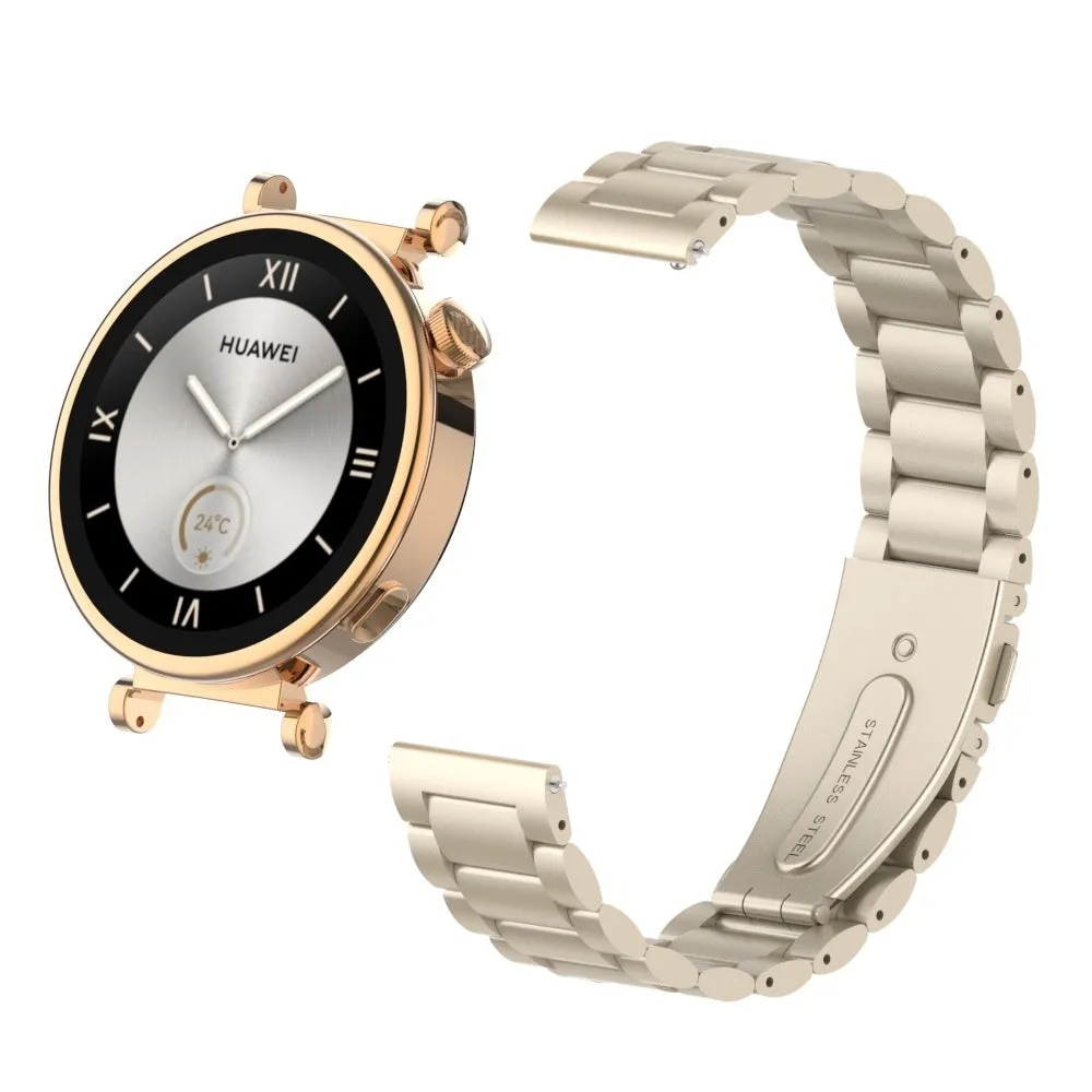 Insta-Worthy Huawei Watch 5 - 42mm Steel Strap (Starlight)  Dont Miss Out!