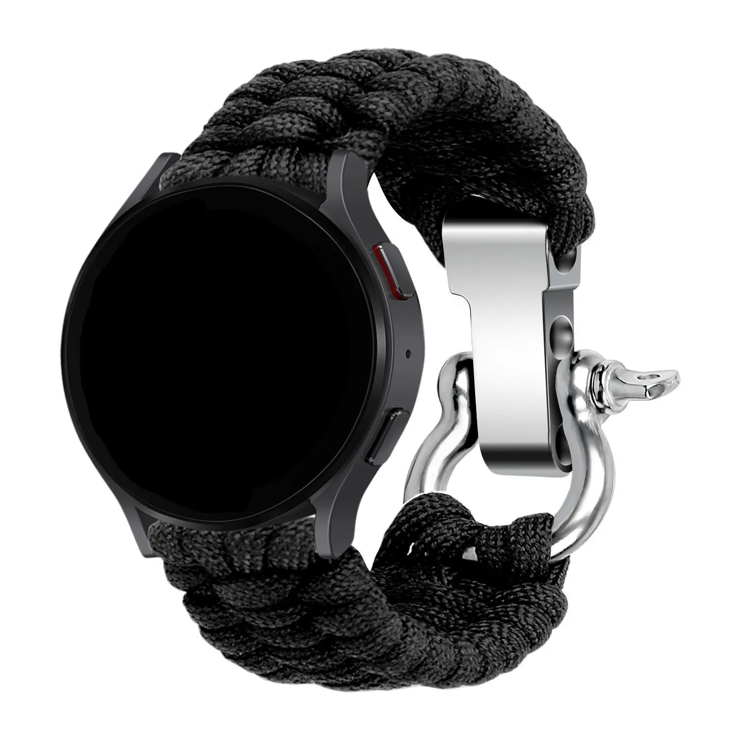 Insta-Worthy Huawei Watch 5 - 46mm Nylon Rope Strap (Black)  Dont Miss Out!