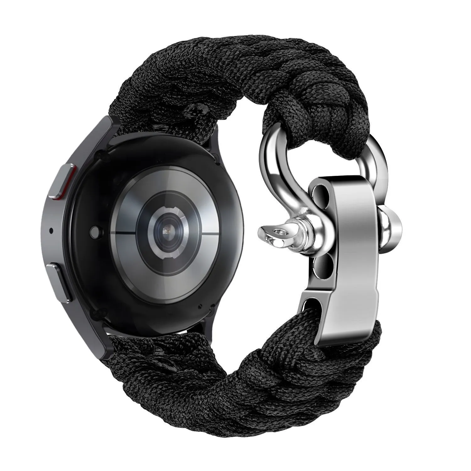 Insta-Worthy Huawei Watch 5 - 46mm Nylon Rope Strap (Black)  Dont Miss Out!