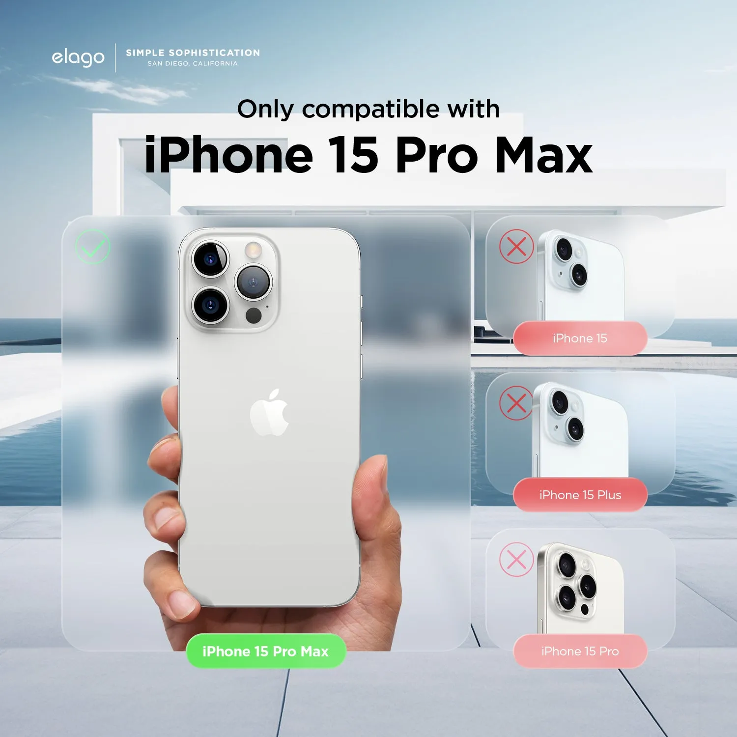 Insta-Worthy Hybrid Clear Case for iPhone 15 Pro  Limited Availability!