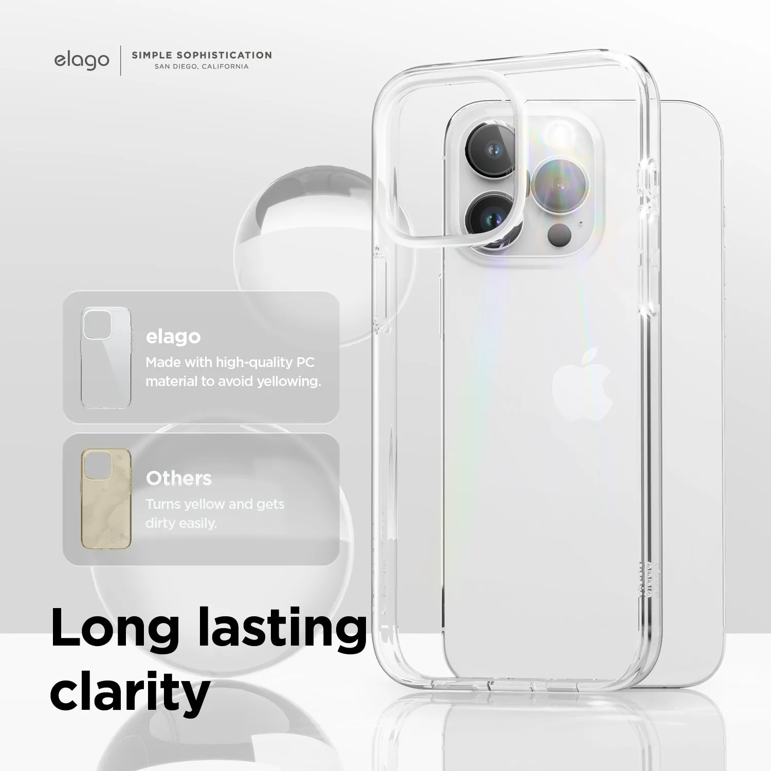 Insta-Worthy Hybrid Clear Case for iPhone 15 Pro  Limited Availability!