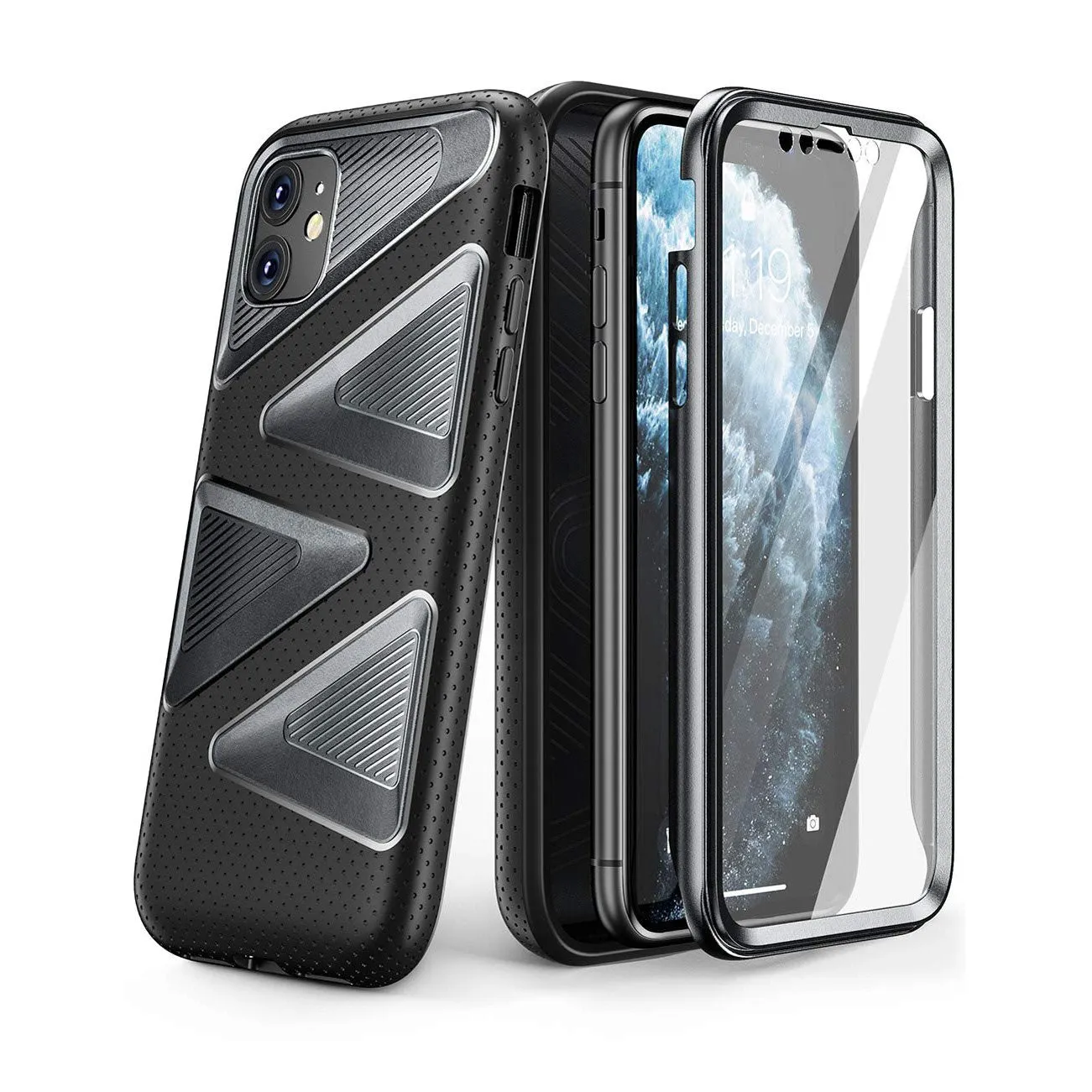 Insta-Worthy iPhone 11 6.1 inch Unicorn Beetle Maze Rugged Case-Black  Last Few Pieces!
