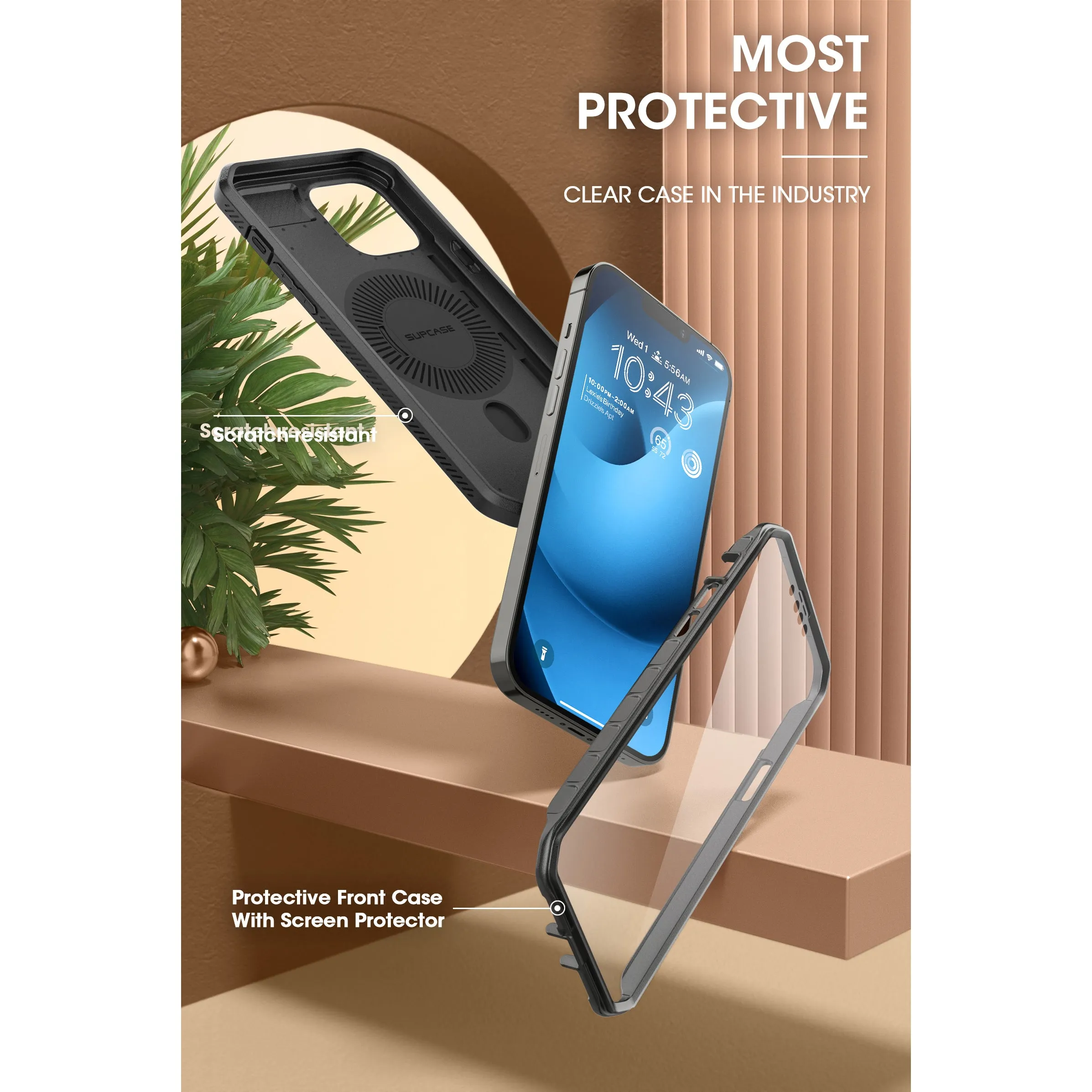 Insta-Worthy iPhone 14 Plus 6.7 inch Unicorn Beetle PRO MAG Rugged MagSafe Case-Gun Metal  Going Fast!