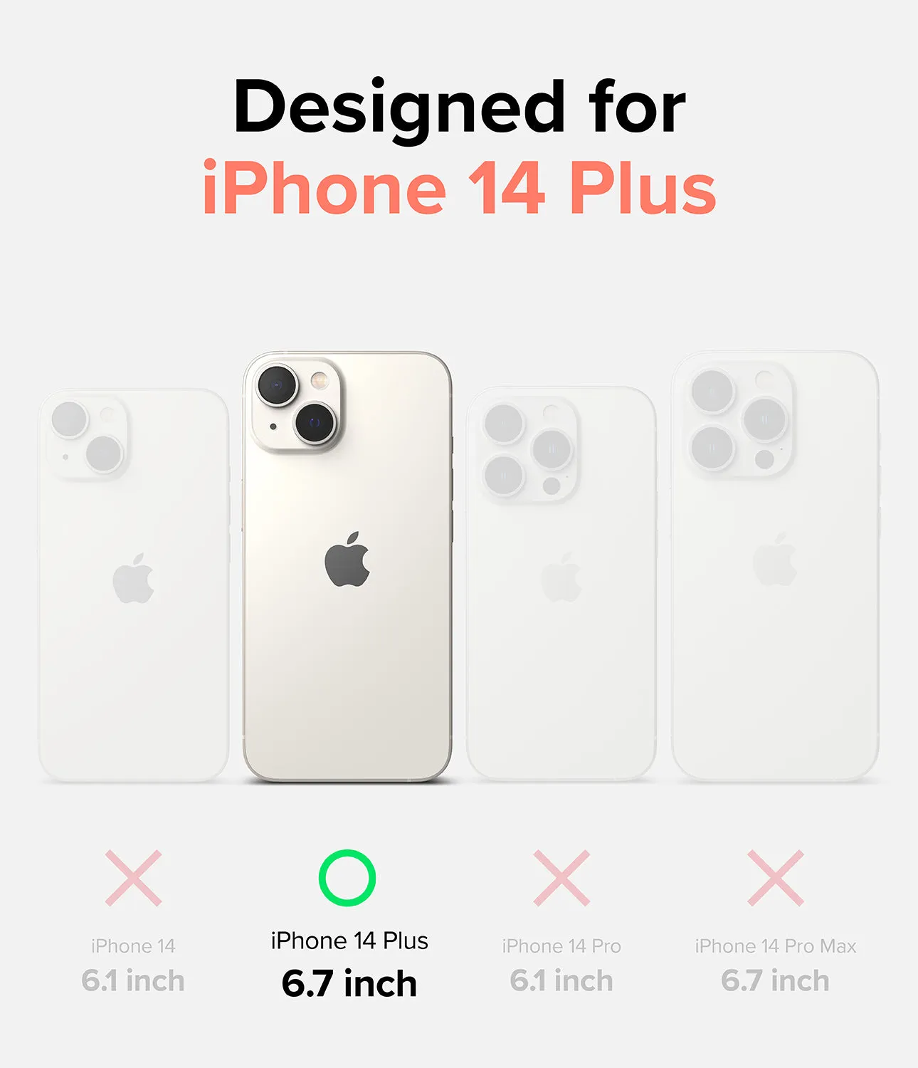 Insta-Worthy iPhone 14 Plus Case | Fusion Design  Last Few Pieces!