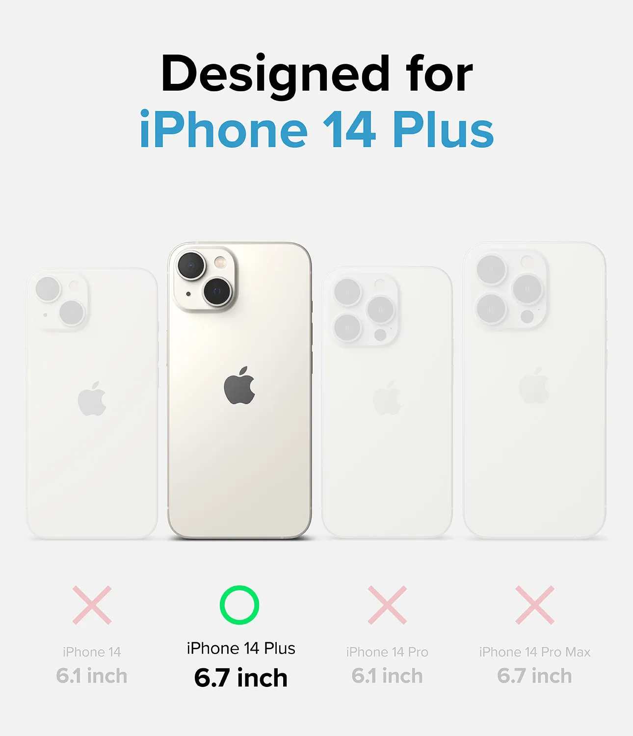 Insta-Worthy iPhone 14 Plus Case | Fusion Design  Last Few Pieces!