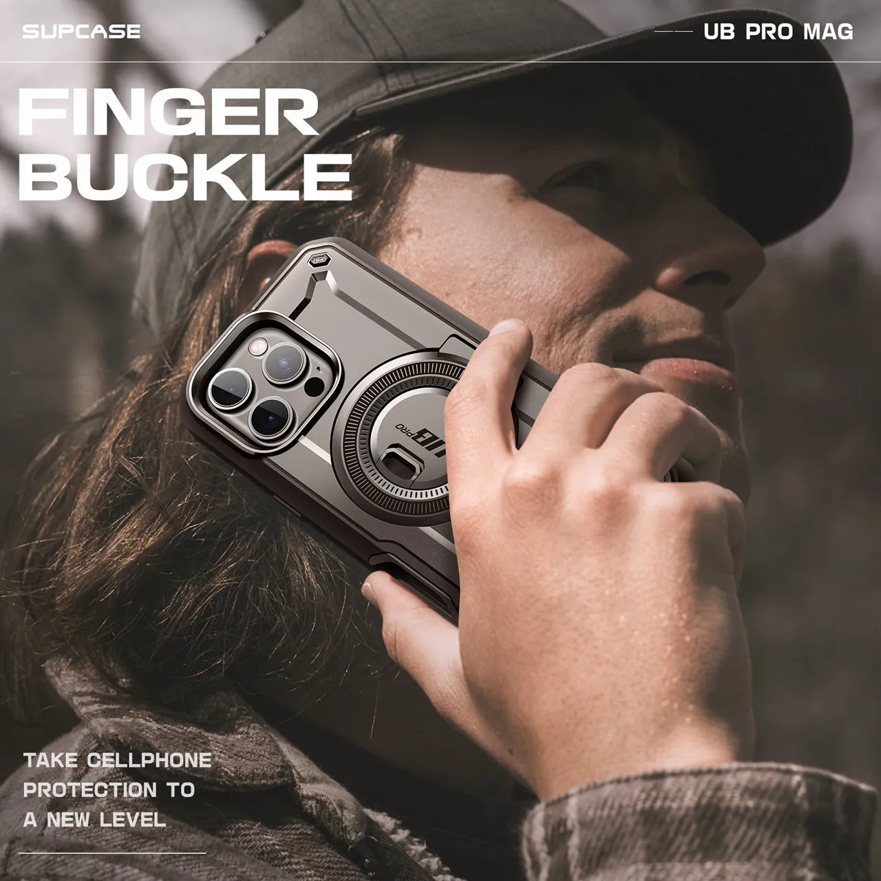 Insta-Worthy iPhone 16 Pro 6.3 inch Unicorn Beetle PRO MAG Rugged MagSafe Case-Gun Metal  Ends Soon!
