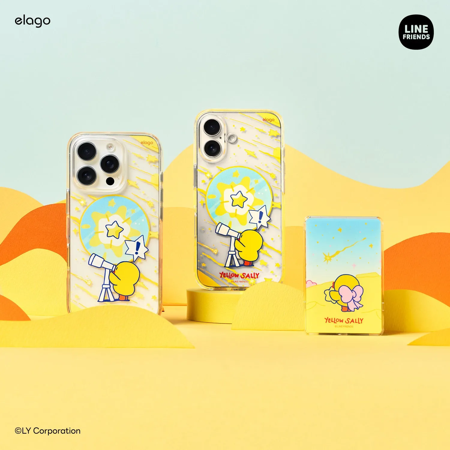 Insta-Worthy LINE FRIENDS | 2025 Yellow Sally MagSafe Hybrid Case  Today Only!