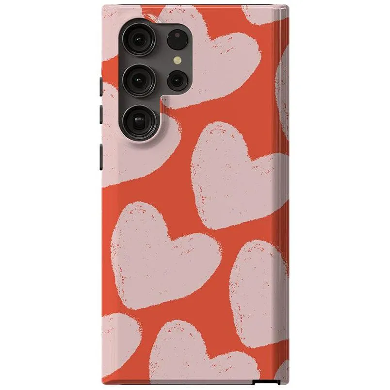 Insta-Worthy Love You More | Heart Doodle Case  Stylish & Comfortable