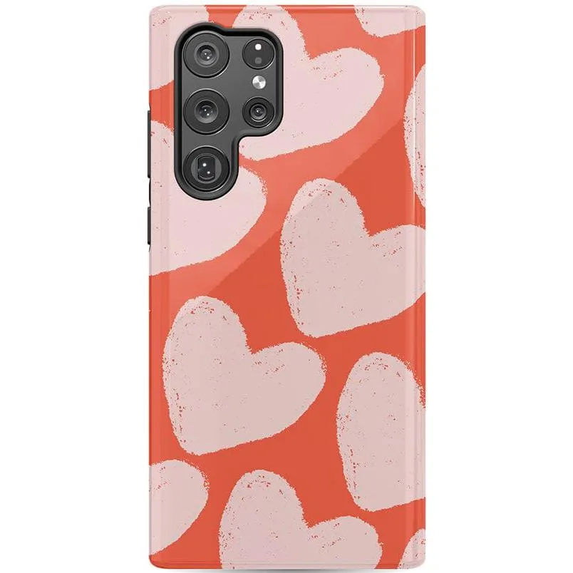 Insta-Worthy Love You More | Heart Doodle Case  Stylish & Comfortable