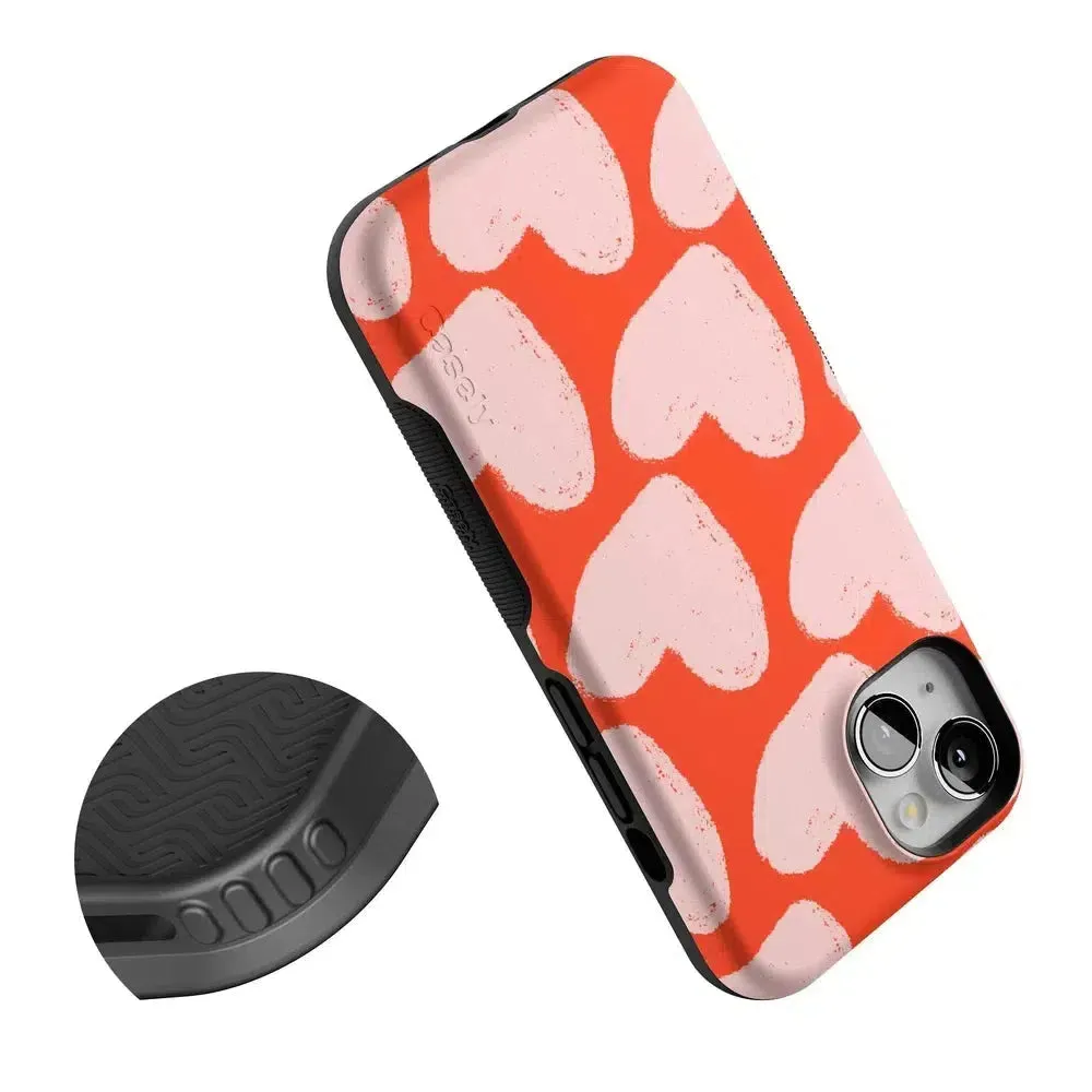 Insta-Worthy Love You More | Heart Doodle Case  Stylish & Comfortable