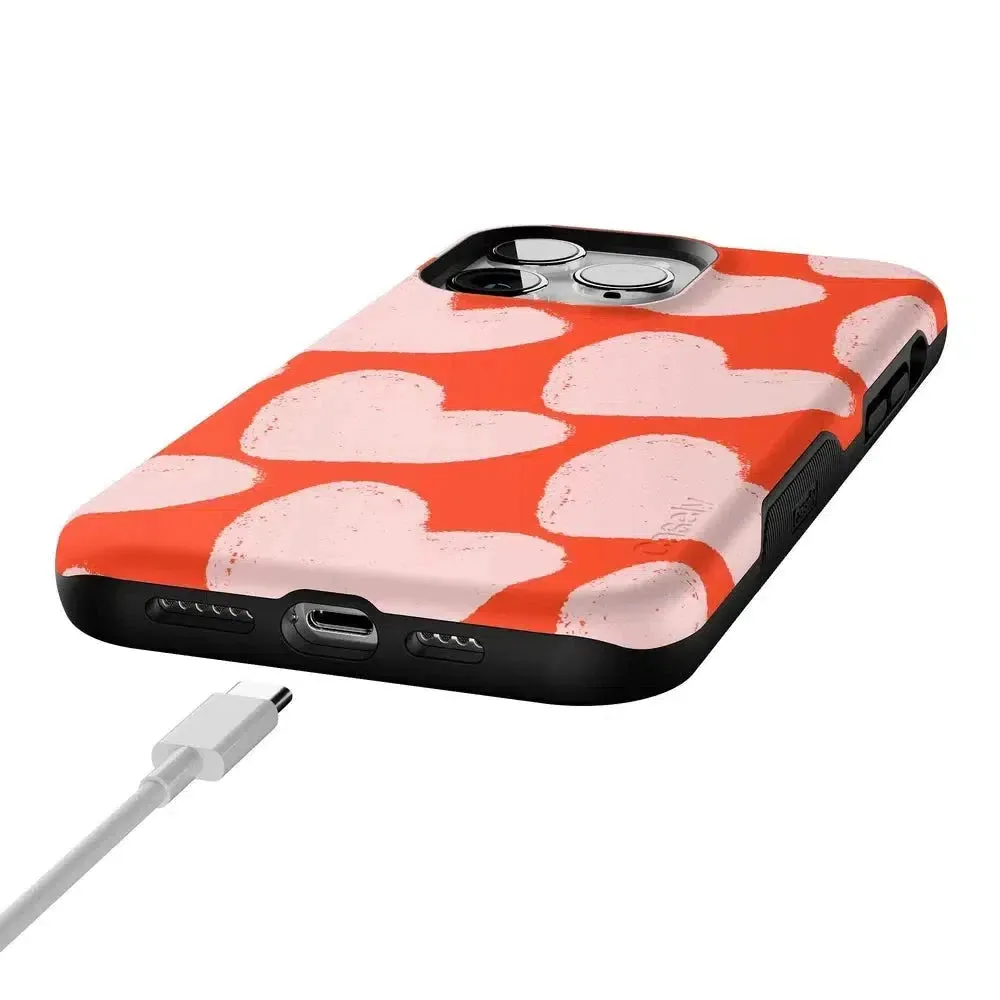 Insta-Worthy Love You More | Heart Doodle Case  Stylish & Comfortable