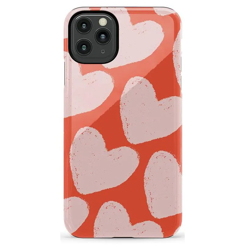 Insta-Worthy Love You More | Heart Doodle Case  Stylish & Comfortable