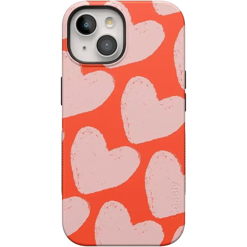 Insta-Worthy Love You More | Heart Doodle Case  Stylish & Comfortable