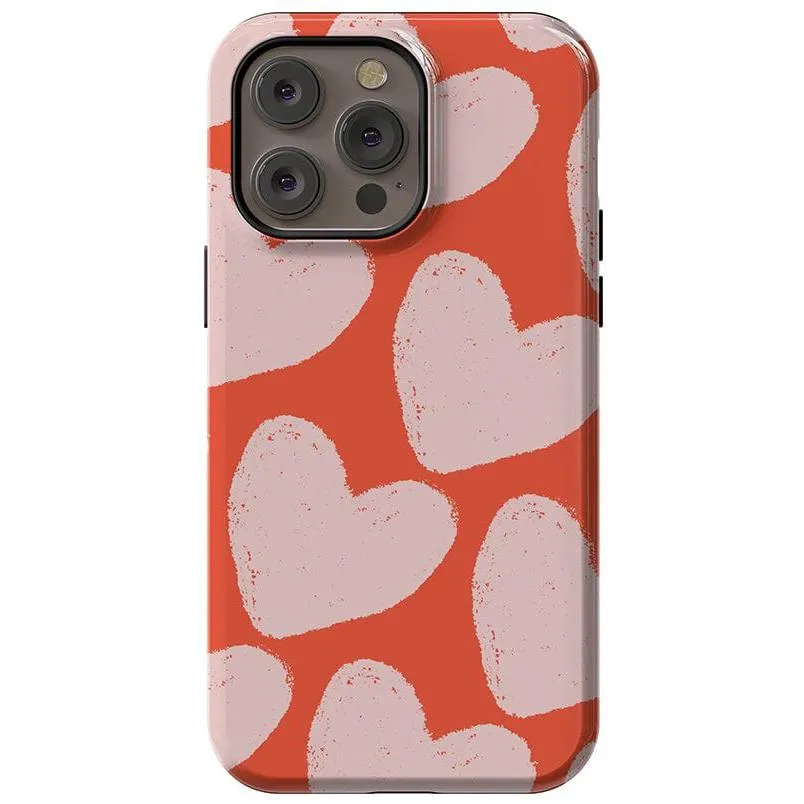 Insta-Worthy Love You More | Heart Doodle Case  Stylish & Comfortable