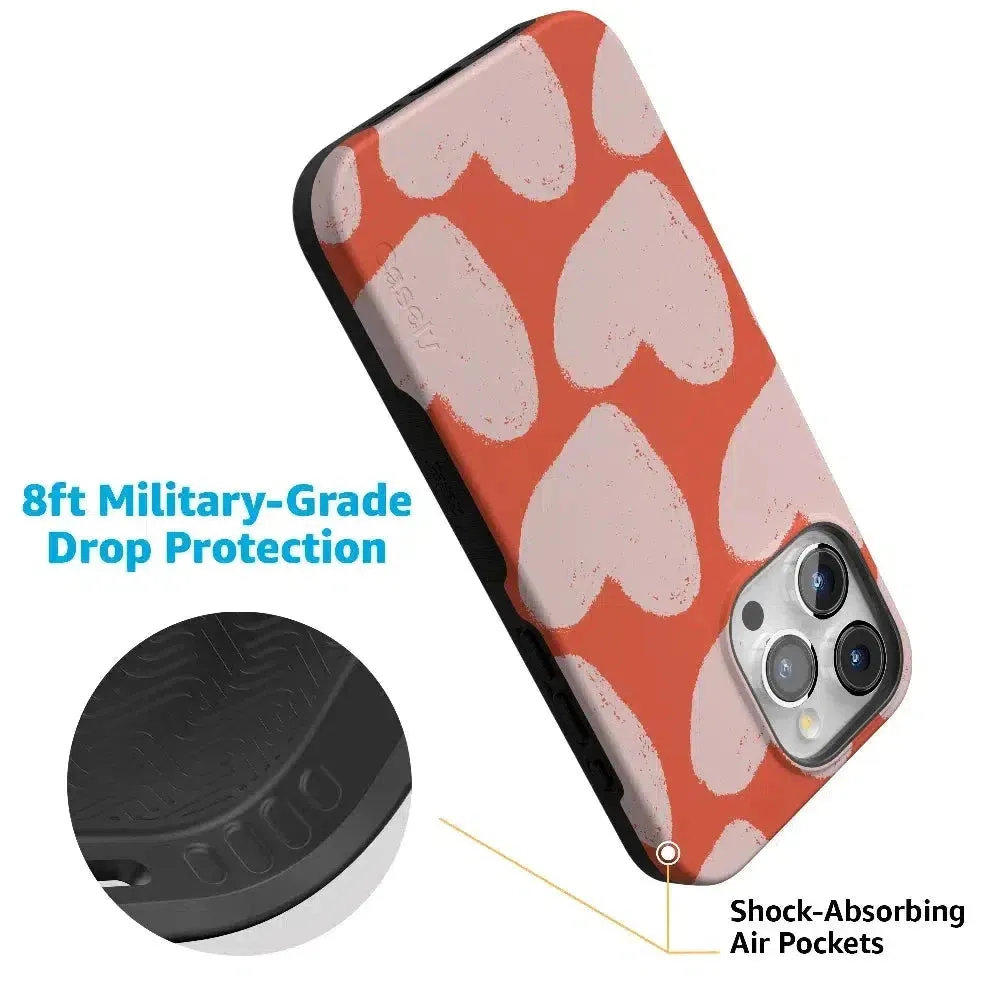 Insta-Worthy Love You More | Heart Doodle Case  Stylish & Comfortable